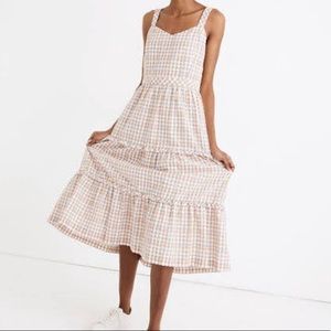 Madewell gingham dress